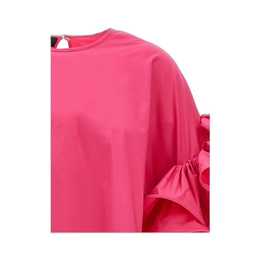 Rochas Ruffled Sleeve Top