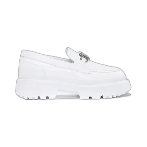Logo-Buckle 55Mm Platform Loafers