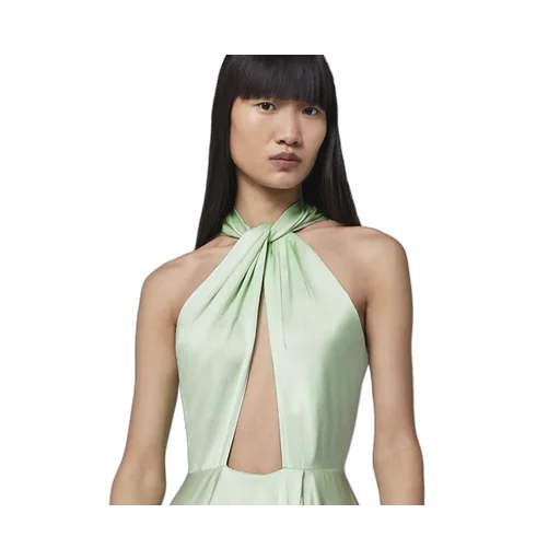 Stella Mccartney Cut-Out Sleeveless Asymmetric Dress