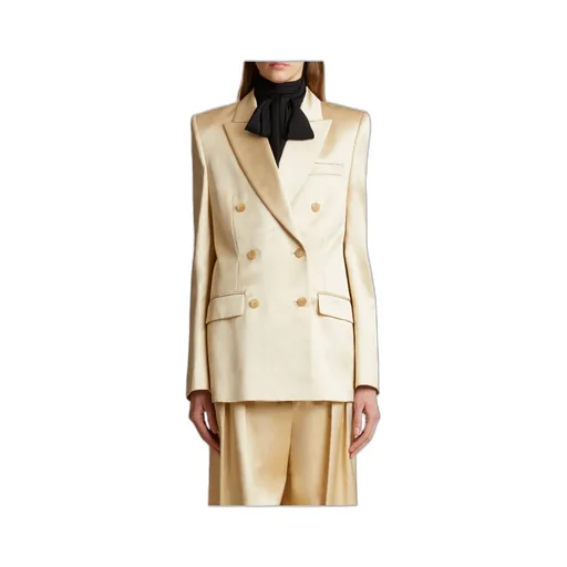 Khaite Nathan Double-Breasted Jacket