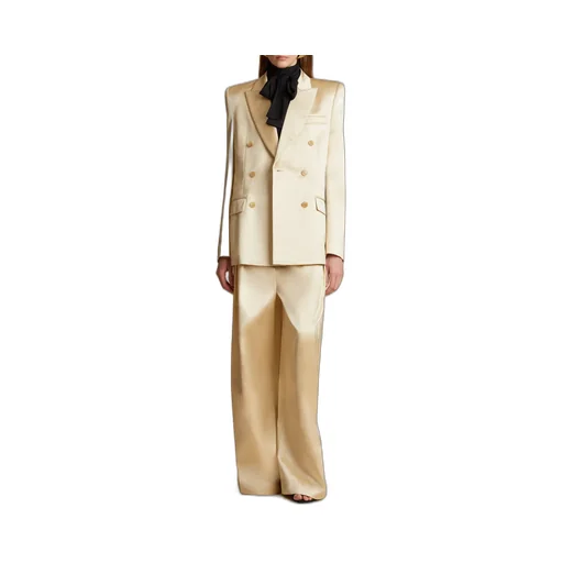 Khaite Nathan Double-Breasted Jacket