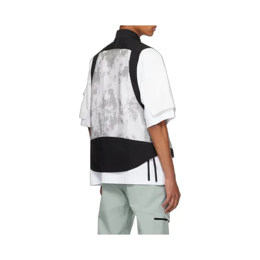 Stone Island Shadow Project Mesh Panelled Zipped Vest