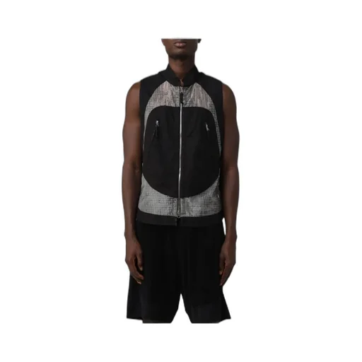 Stone Island Shadow Project Mesh Panelled Zipped Vest