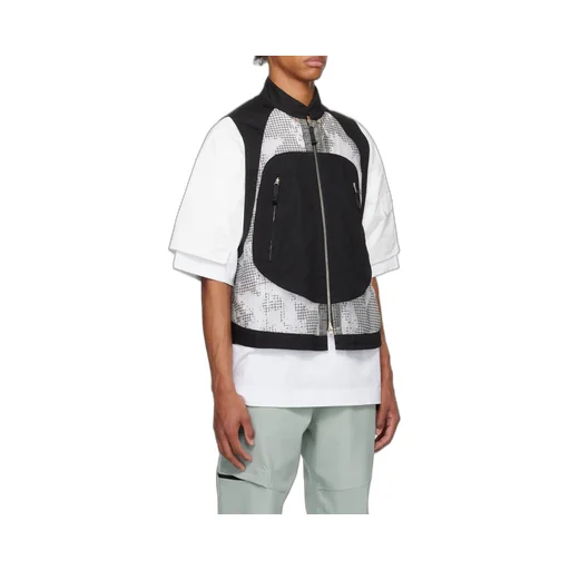 Stone Island Shadow Project Mesh Panelled Zipped Vest