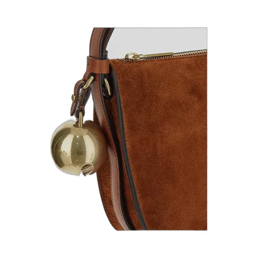 Burberry Bell-Detailed Zipped Shoulder Bag