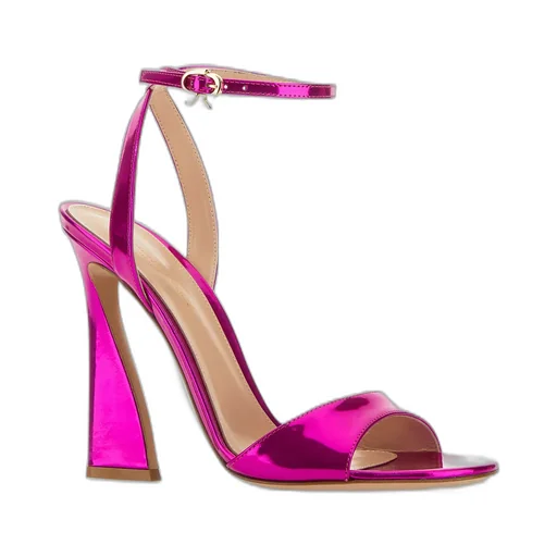 Gianvito Rossi Aura High Shine Sandals