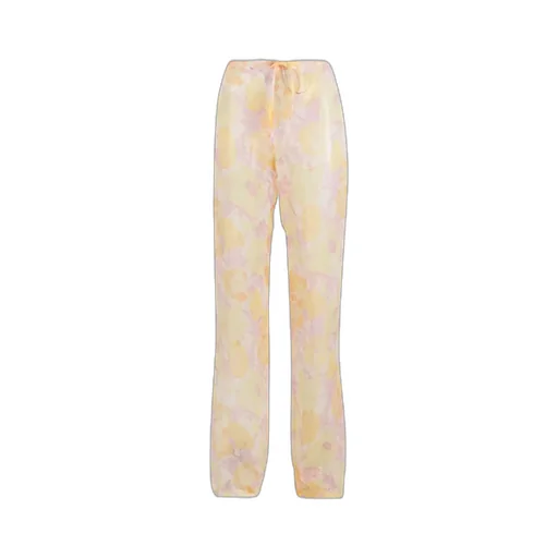 Pull Rope Around The Waist Casual Pants