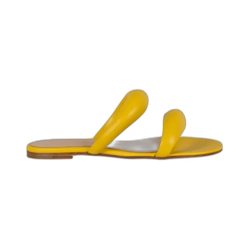 Gianvito Rossi	Double Strap Slip-On Sandals