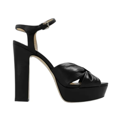 Jimmy Choo Heloise Knotted Platform Sandals