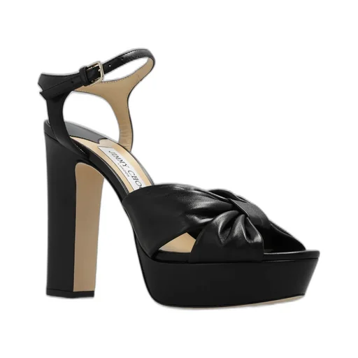 Jimmy Choo Heloise Knotted Platform Sandals