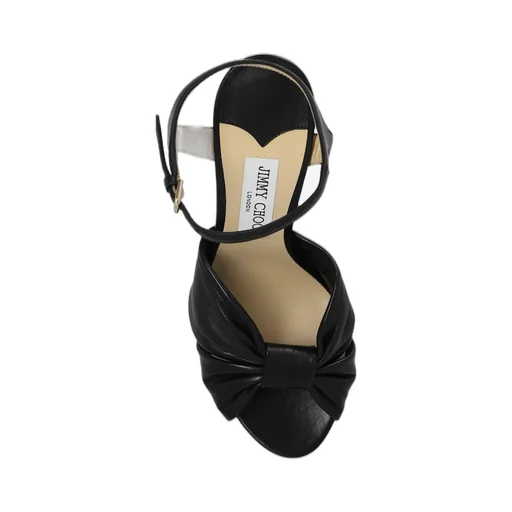 Jimmy Choo Heloise Knotted Platform Sandals
