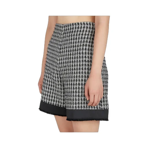 Moncler High-Waisted Tweed Shorts