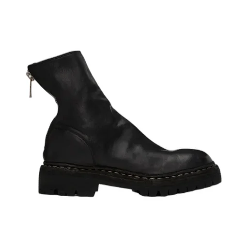 Zippered Short Boots