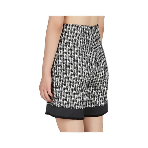 Moncler High-Waisted Tweed Shorts