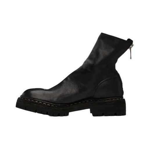 Zippered Short Boots