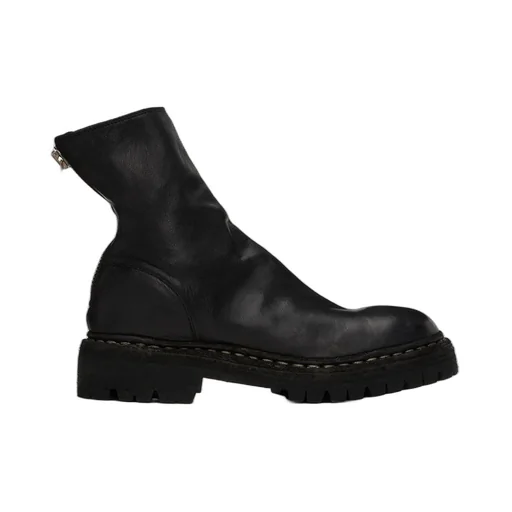 Zippered Short Boots