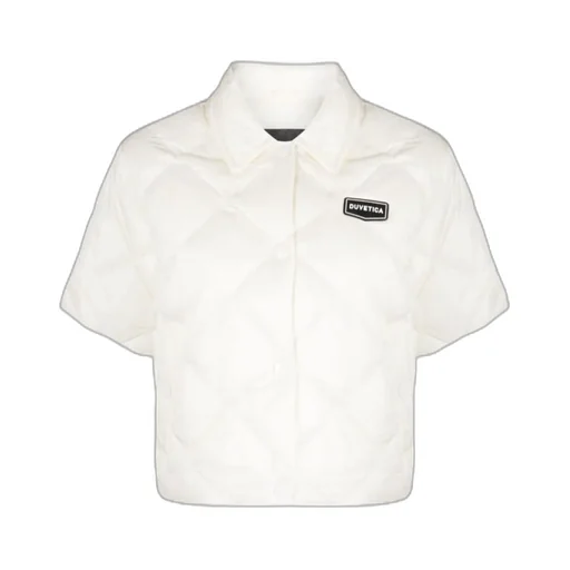 Logo-Patch Quilted Jacket