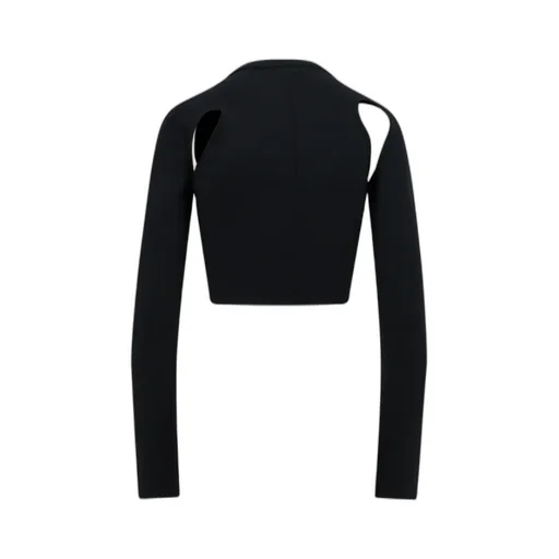 Off-White Logo Printed Cut-Out Top