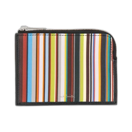 Paul Smith Signature Stripe Zip-Up Wallet