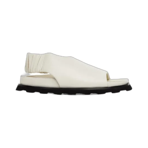 Square-Headed Flat Sandals