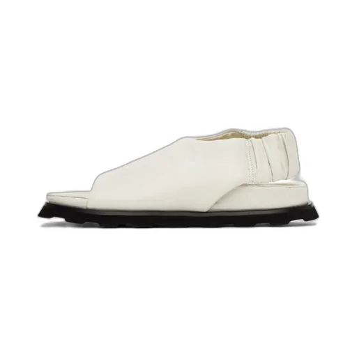Square-Headed Flat Sandals