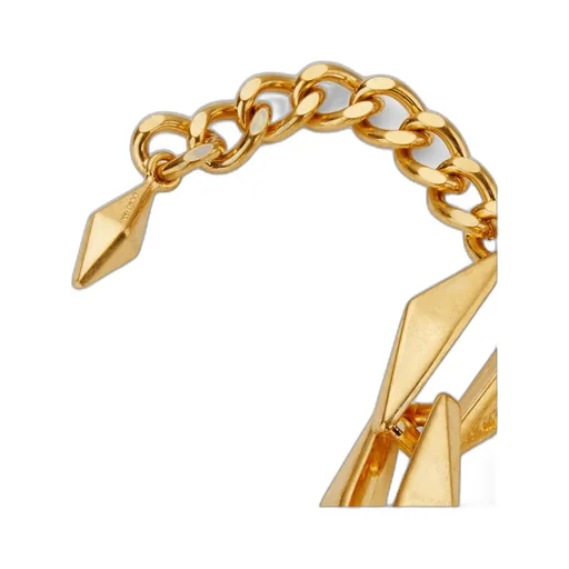 Jimmy Choo Diamond Chained Necklace