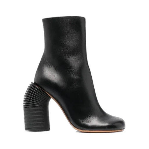 Off-White Tonal Spring Square Toe Boots