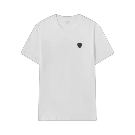 Logo-Patch Cotton T-Shirt