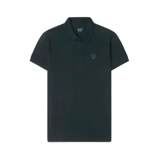 Logo-Patch Cotton Polo Shirt