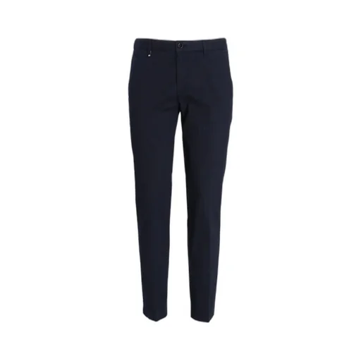 Slim-Cut Organic Cotton Trousers