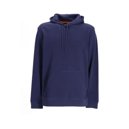 Logo-Patch Cotton Hoodie