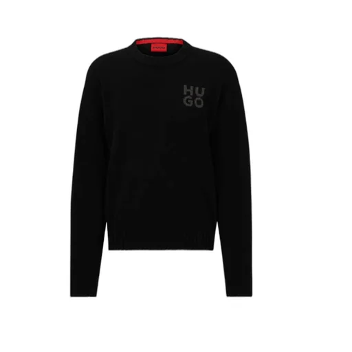 Logo-Print Crew-Neck Jumper