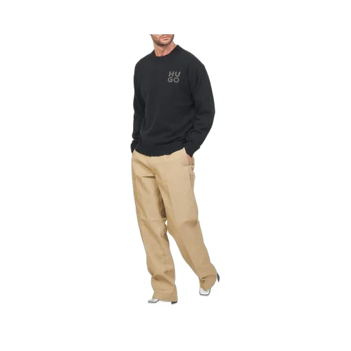 Logo-Print Crew-Neck Jumper