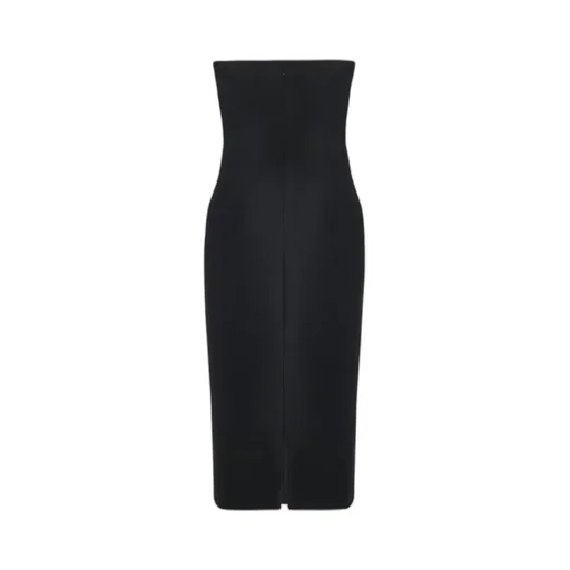 Strapless And Calf Dress