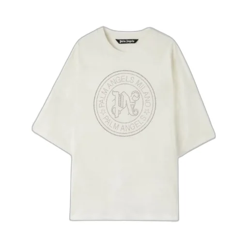 T-Shirt With Round Neck And Short Sleeves