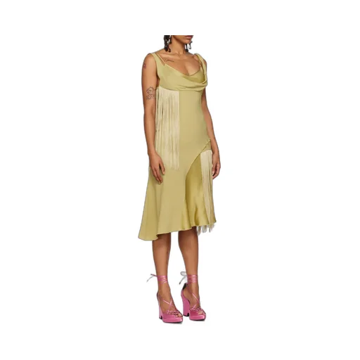 Medium Length Fringed Dress