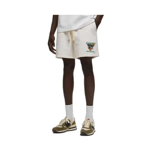 Logo-Embroidered Track Shorts