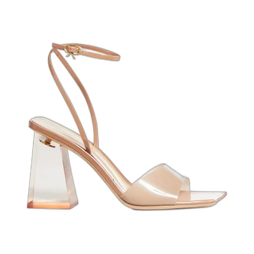85Mm Square-Toe Sandals