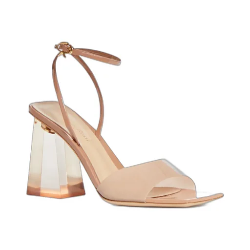 85Mm Square-Toe Sandals