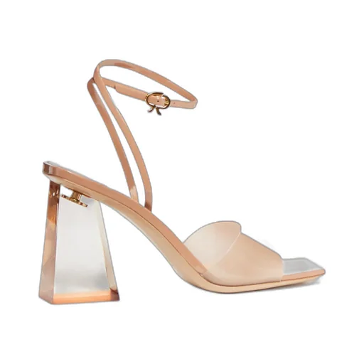 85Mm Square-Toe Sandals