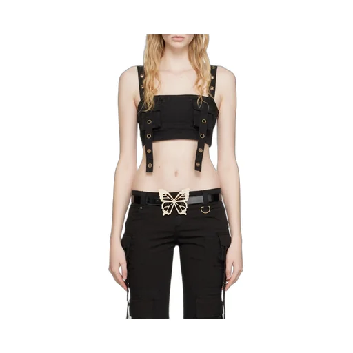 Cargo-Style Crop Top
