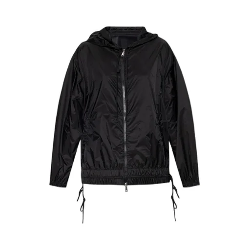 Moncler Logo Printed Hooded Jacket