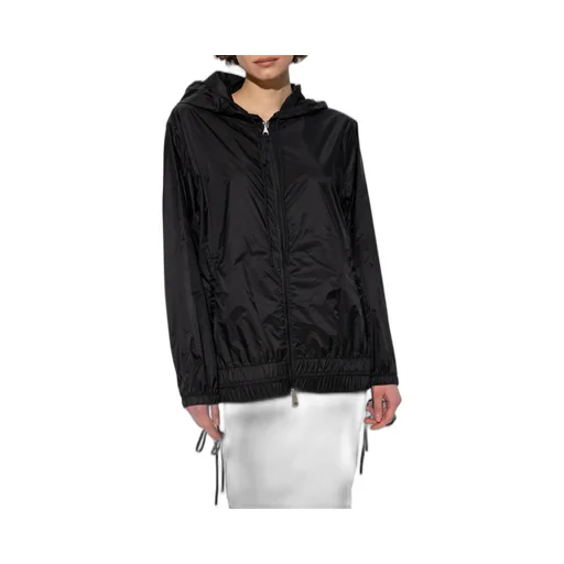 Moncler Logo Printed Hooded Jacket