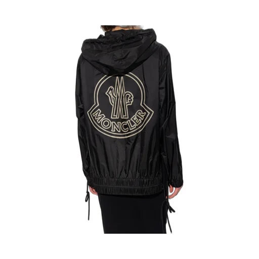 Moncler Logo Printed Hooded Jacket