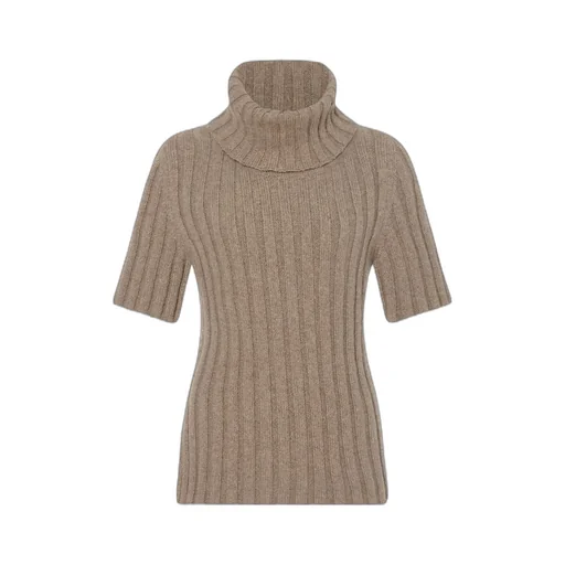 The Row Depinal Ribbed-Knit Turtleneck Jumper