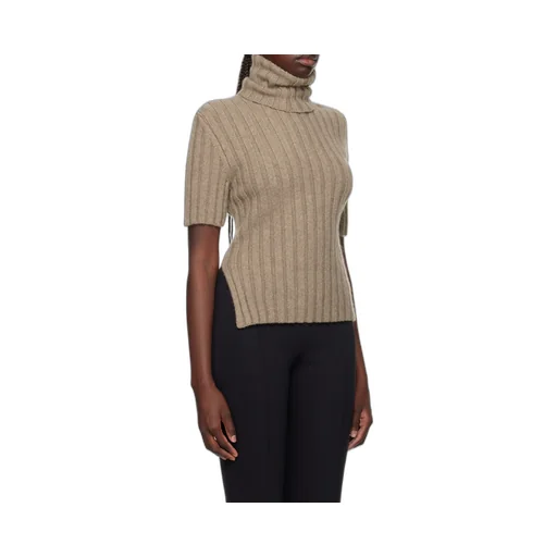 The Row Depinal Ribbed-Knit Turtleneck Jumper
