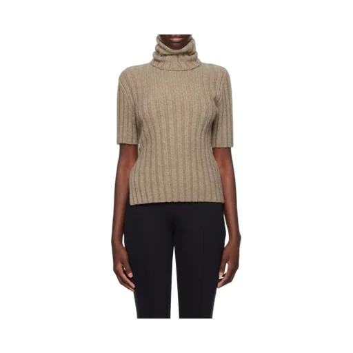 The Row Depinal Ribbed-Knit Turtleneck Jumper