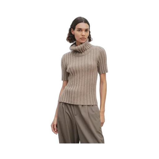 The Row Depinal Ribbed-Knit Turtleneck Jumper