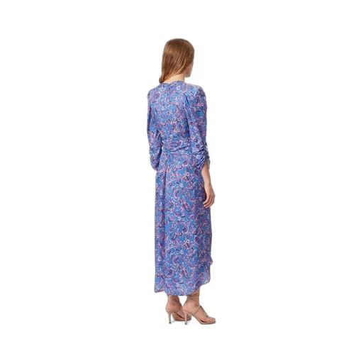 Albini Floral-Print Jacquard Midi Dress