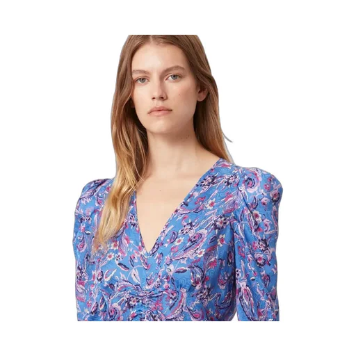 Albini Floral-Print Jacquard Midi Dress